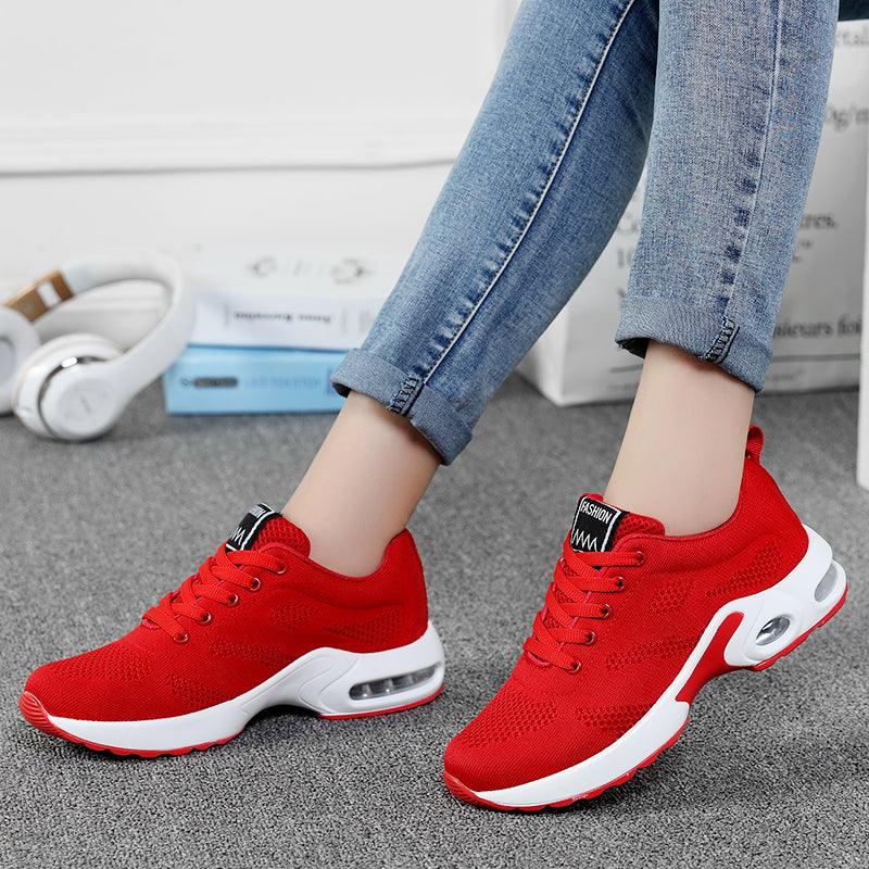 Fashion Womens Air Cushion Soft Bottom Running Shoes