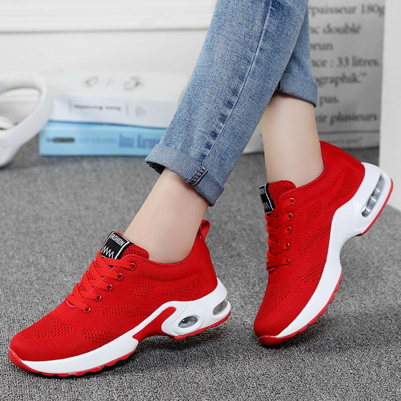 Fashion Womens Air Cushion Soft Bottom Running Shoes