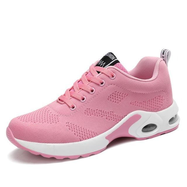 Fashion Womens Air Cushion Soft Bottom Running Shoes