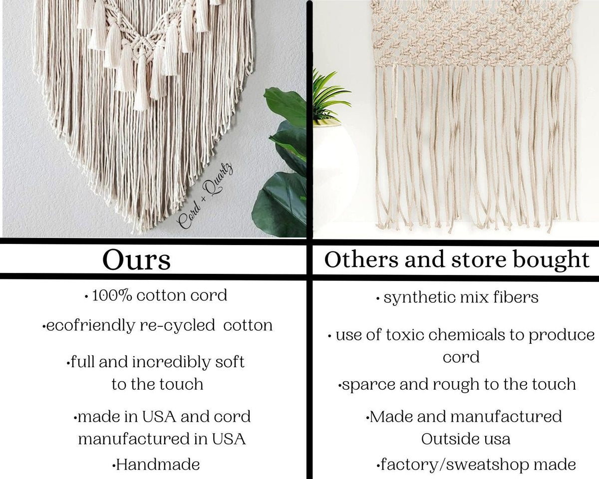Macrame Lotus Flower Mandala Wall Hanging