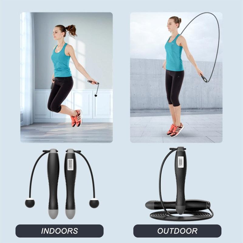 Digital Counting Jump Rope With Counter
