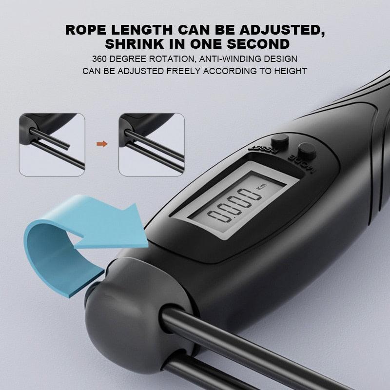 Digital Counting Jump Rope With Counter