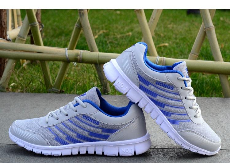 Men's Lightweight Walking Trainers Sneakers