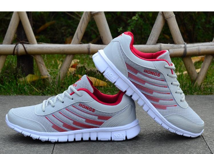 Men's Lightweight Walking Trainers Sneakers