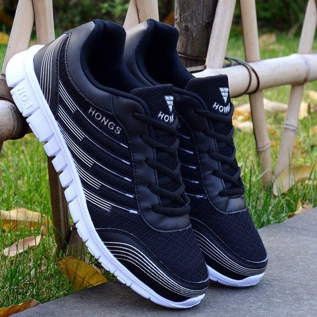 Men's Lightweight Walking Trainers Sneakers