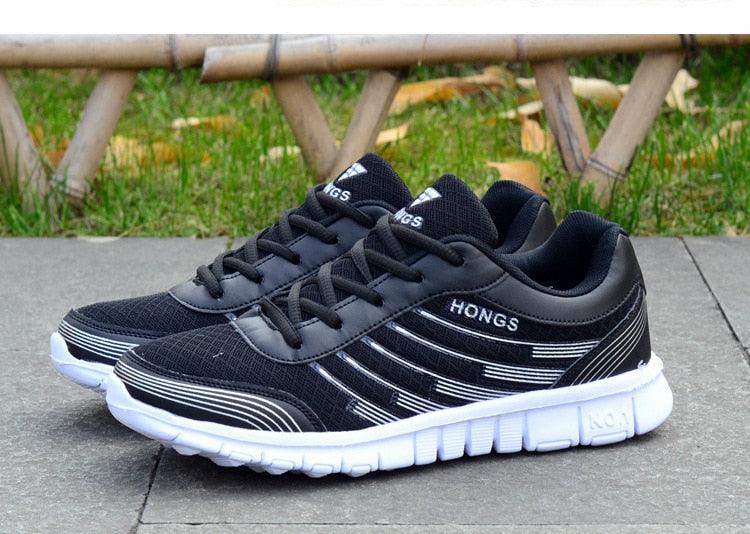 Men's Lightweight Walking Trainers Sneakers