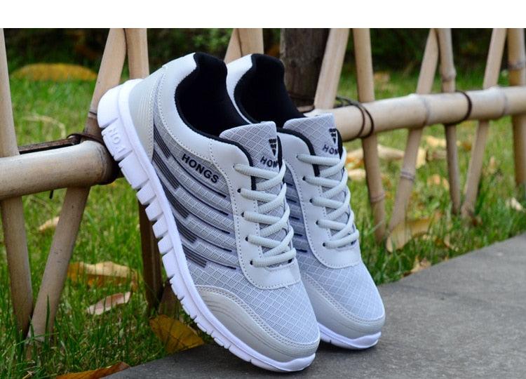 Men's Lightweight Walking Trainers Sneakers