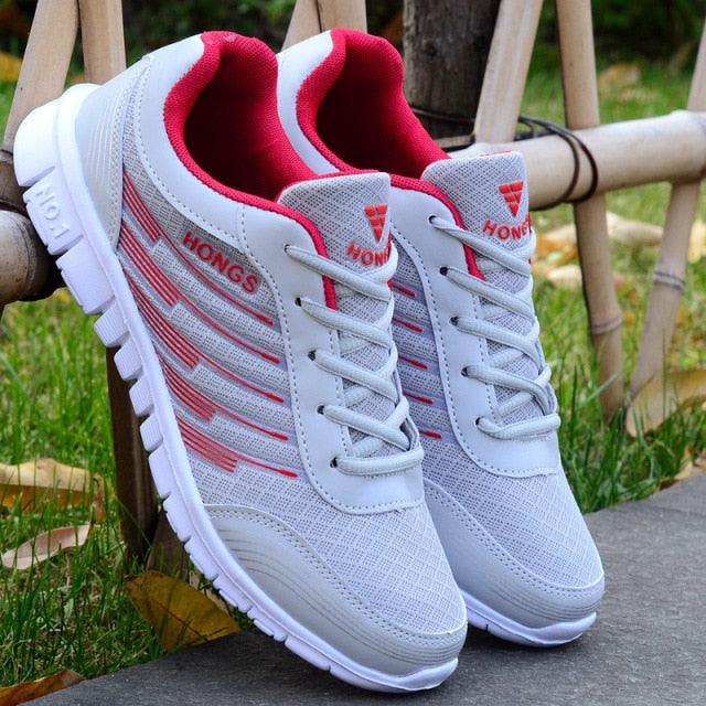 Men's Lightweight Walking Trainers Sneakers