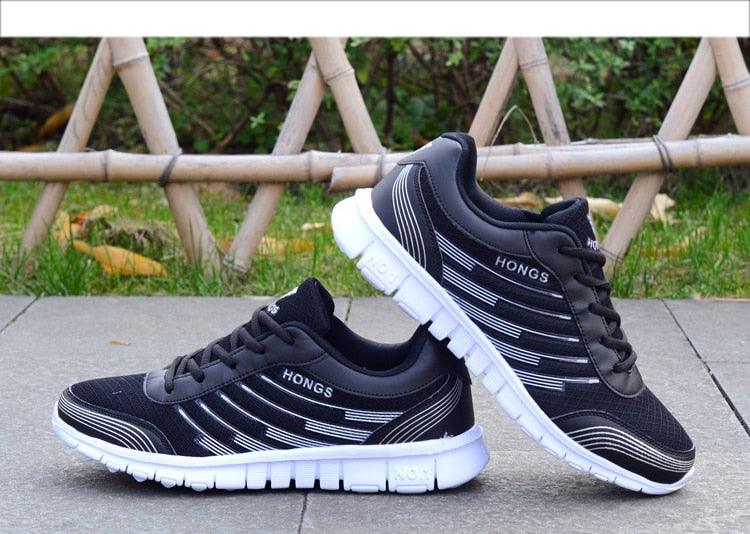 Men's Lightweight Walking Trainers Sneakers