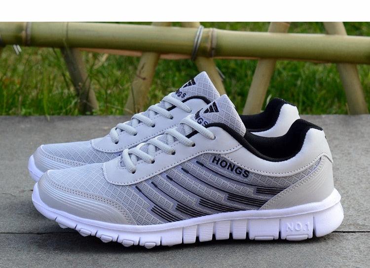 Men's Lightweight Walking Trainers Sneakers