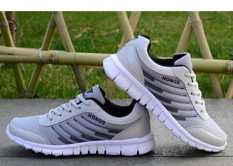 Men's Lightweight Walking Trainers Sneakers