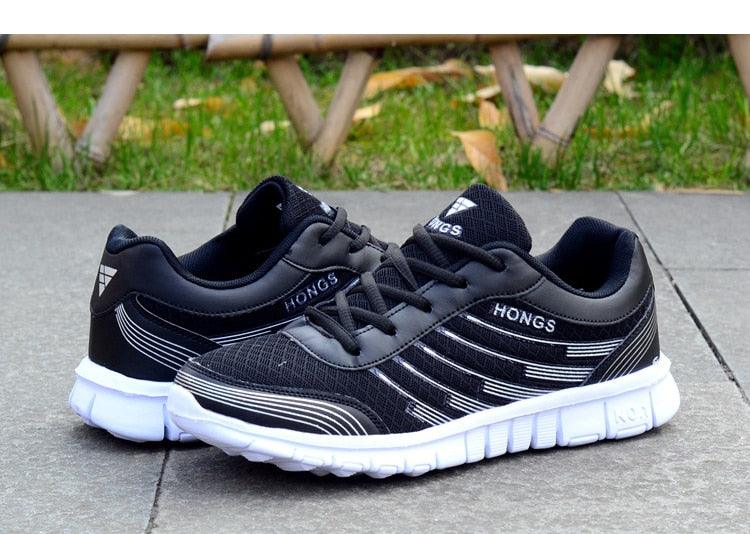 Men's Lightweight Walking Trainers Sneakers