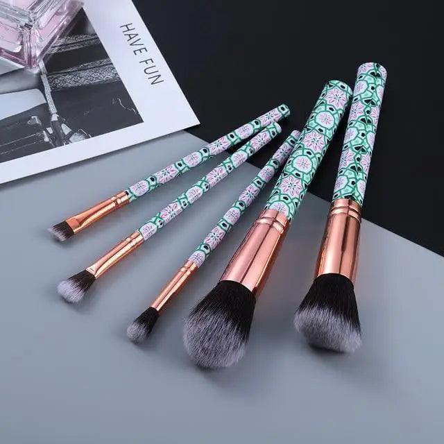 New Luxurious 12/8/5pcs Eye Lip Makeup Brushes
