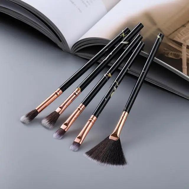 New Luxurious 12/8/5pcs Eye Lip Makeup Brushes