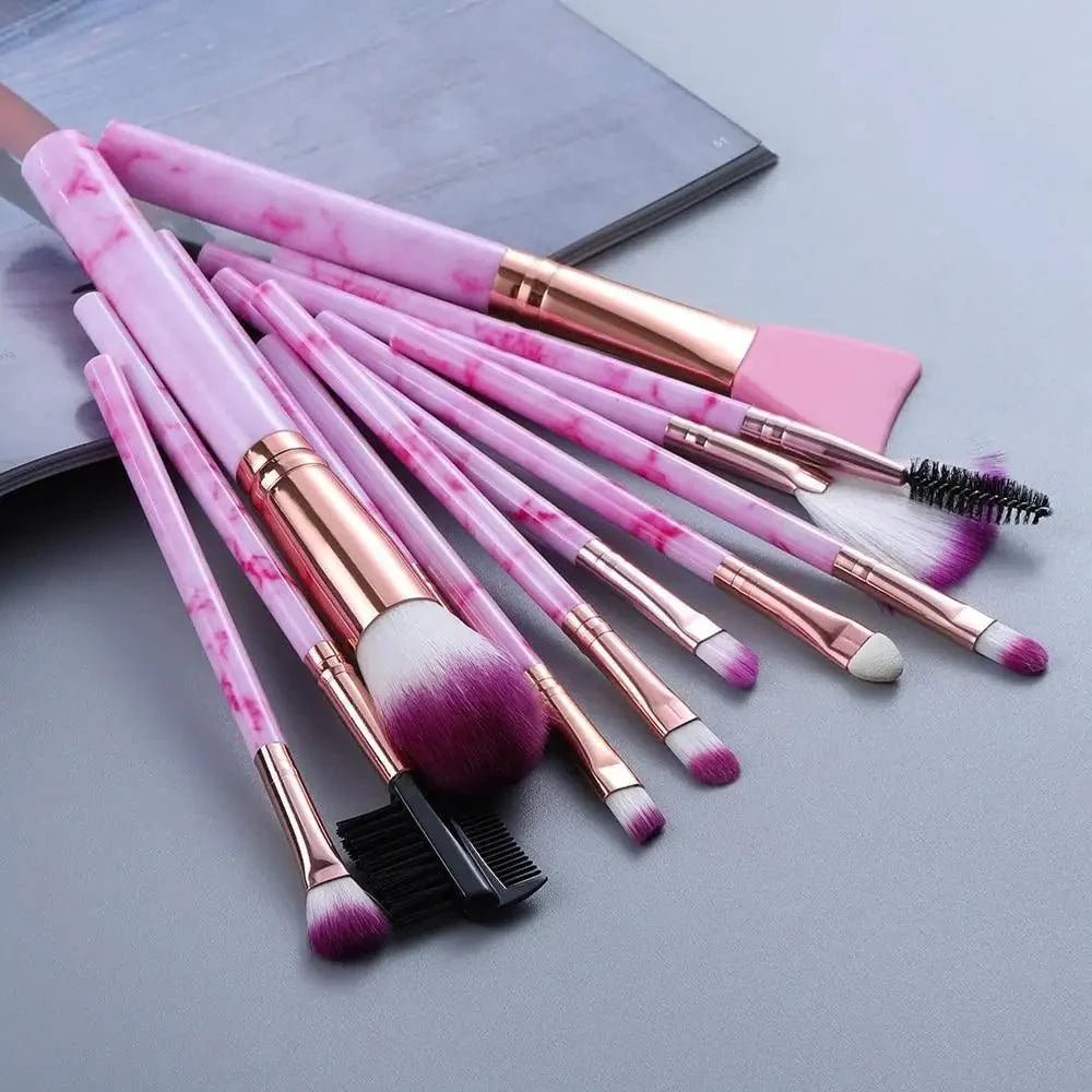 New Luxurious 12/8/5pcs Eye Lip Makeup Brushes