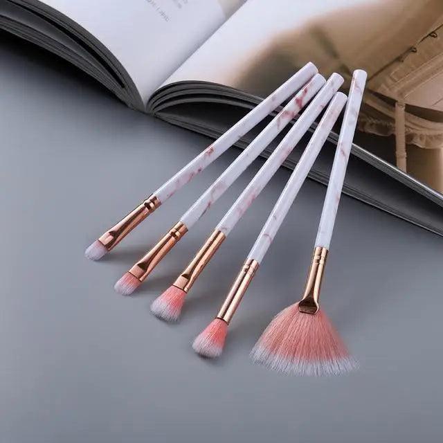 New Luxurious 12/8/5pcs Eye Lip Makeup Brushes