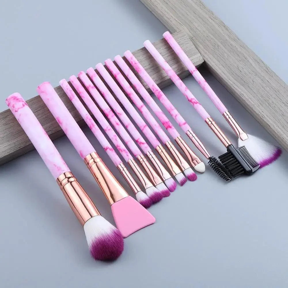 New Luxurious 12/8/5pcs Eye Lip Makeup Brushes