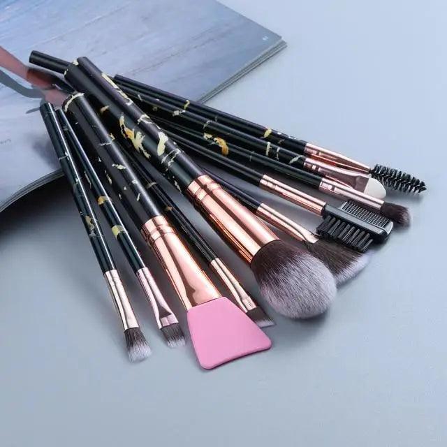 New Luxurious 12/8/5pcs Eye Lip Makeup Brushes