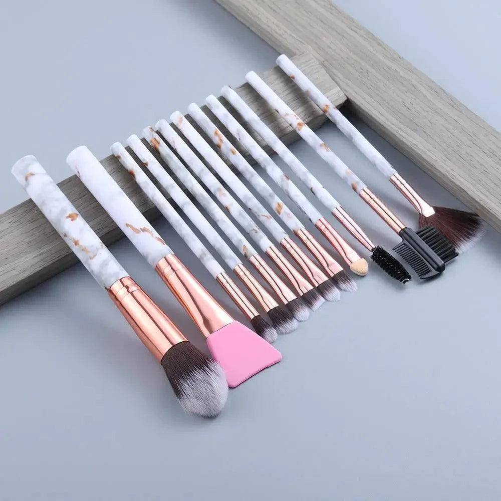 New Luxurious 12/8/5pcs Eye Lip Makeup Brushes
