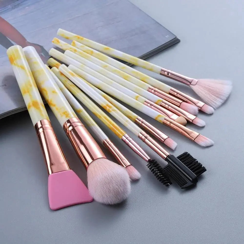 New Luxurious 12/8/5pcs Eye Lip Makeup Brushes