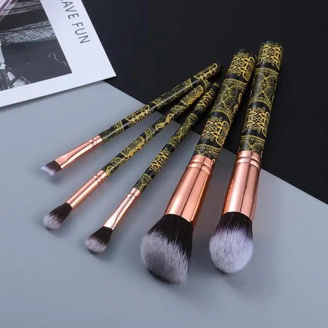 New Luxurious 12/8/5pcs Eye Lip Makeup Brushes