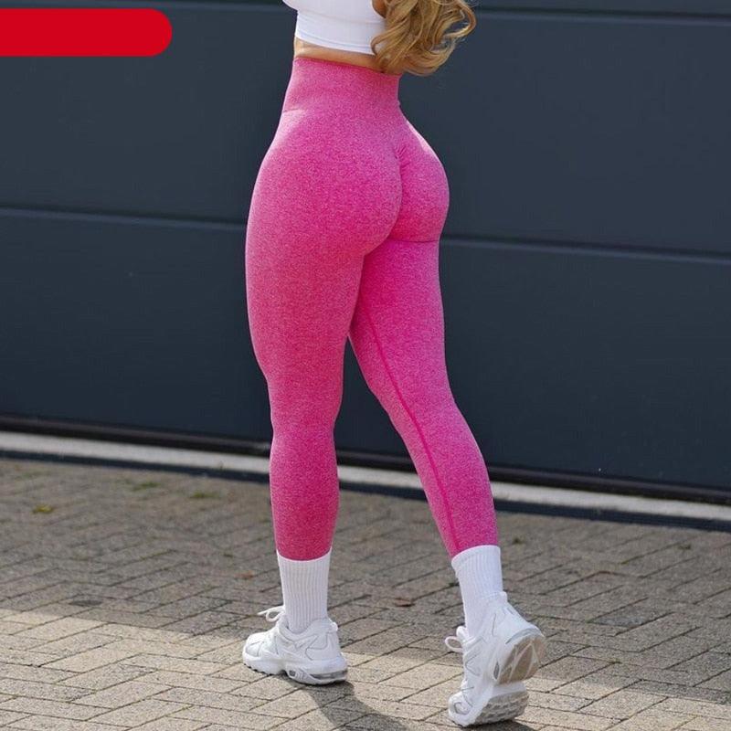 New Pink Seamless Leggings