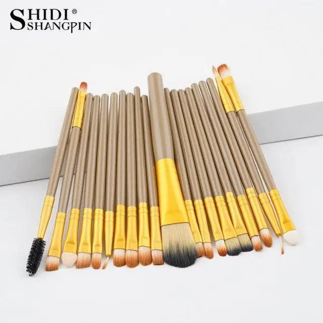 New Trendy Makeup Brush Sets - Cosmetics Beauty Tool
