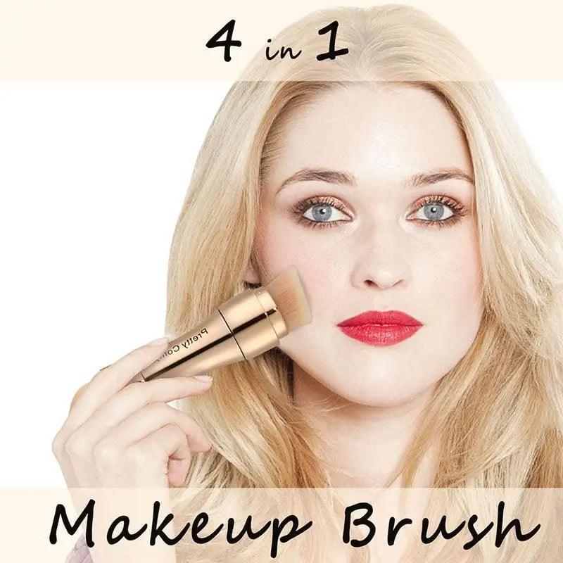 New Vintage Style 4 In 1 Makeup Brushes
