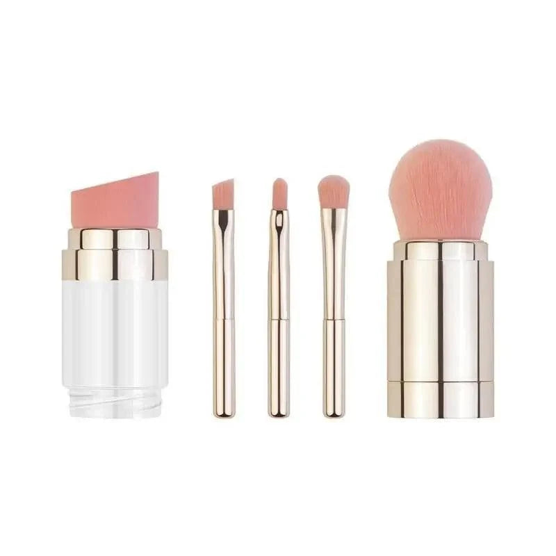 New Vintage Style 4 In 1 Makeup Brushes