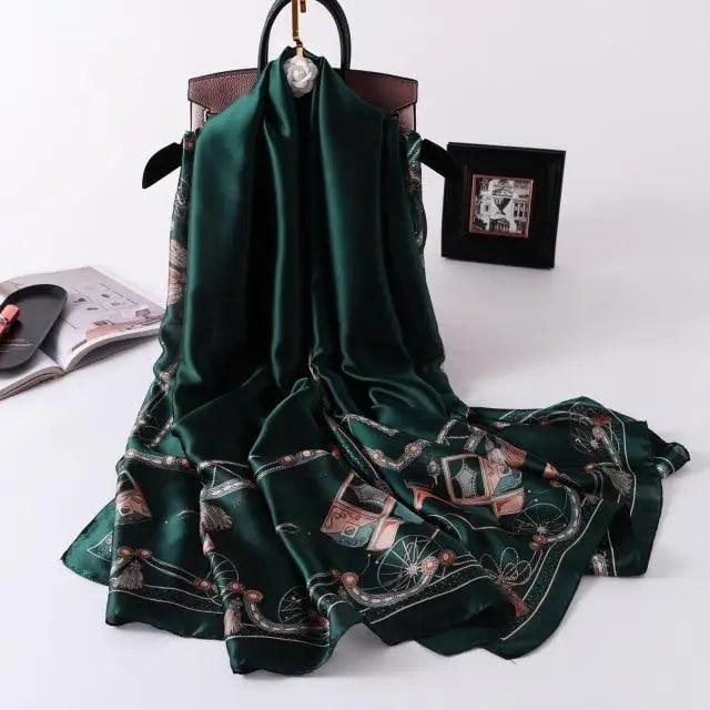Fashion Silk Scarf Shawl