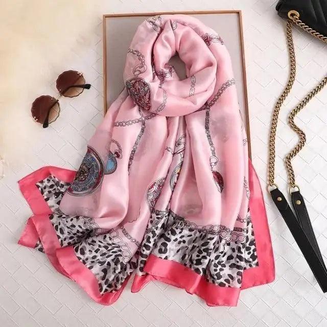 Fashion Silk Scarf Shawl