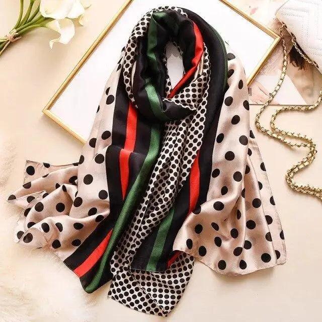 Fashion Silk Scarf Shawl
