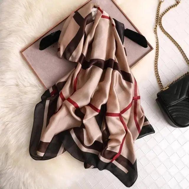 Fashion Silk Scarf Shawl