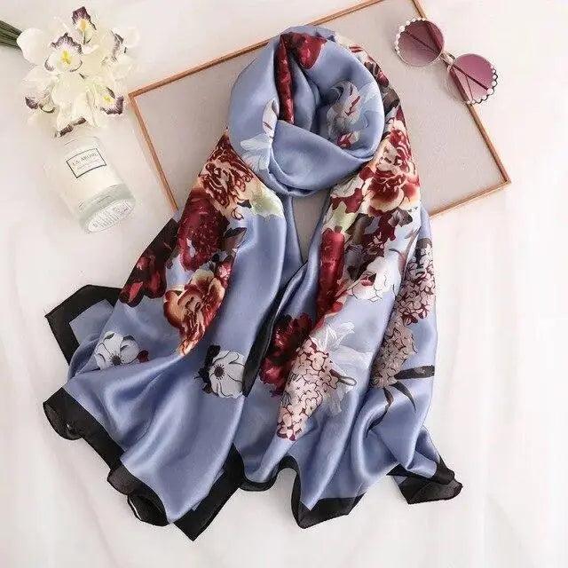 Fashion Silk Scarf Shawl