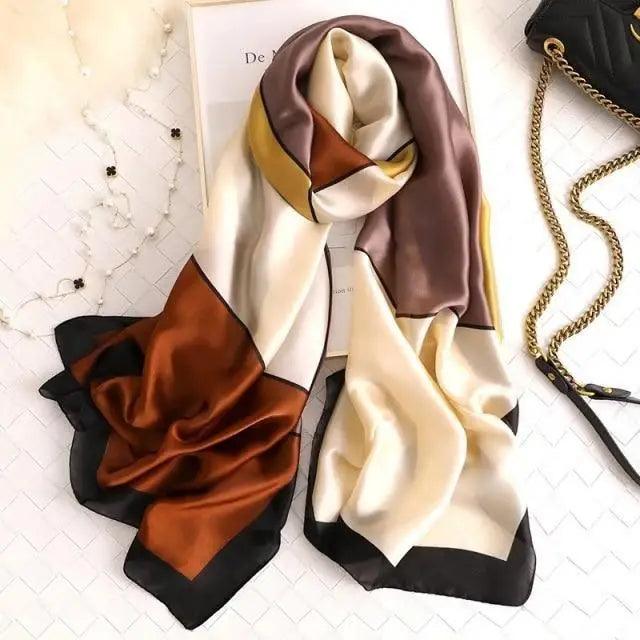 Fashion Silk Scarf Shawl