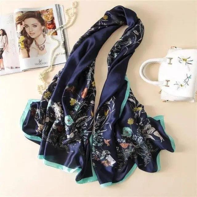 Fashion Silk Scarf Shawl