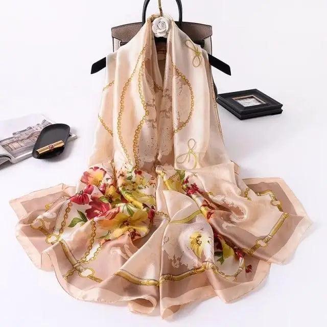 Fashion Silk Scarf Shawl