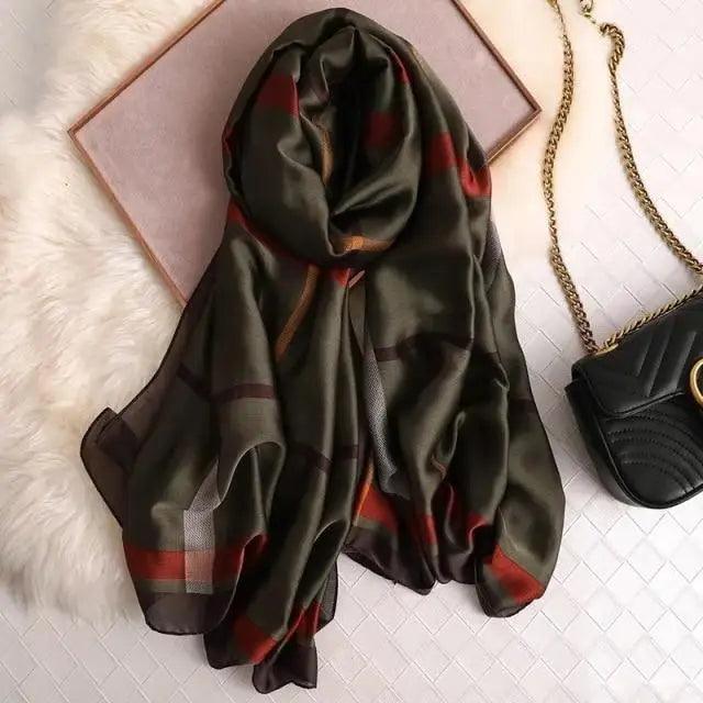 Fashion Silk Scarf Shawl