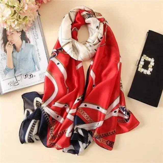 Fashion Silk Scarf Shawl