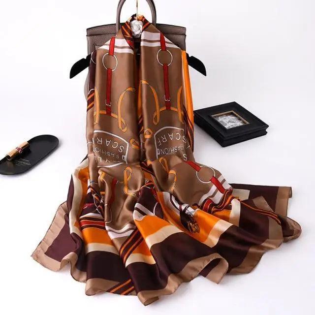 Fashion Silk Scarf Shawl