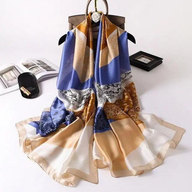 Fashion Silk Scarf Shawl