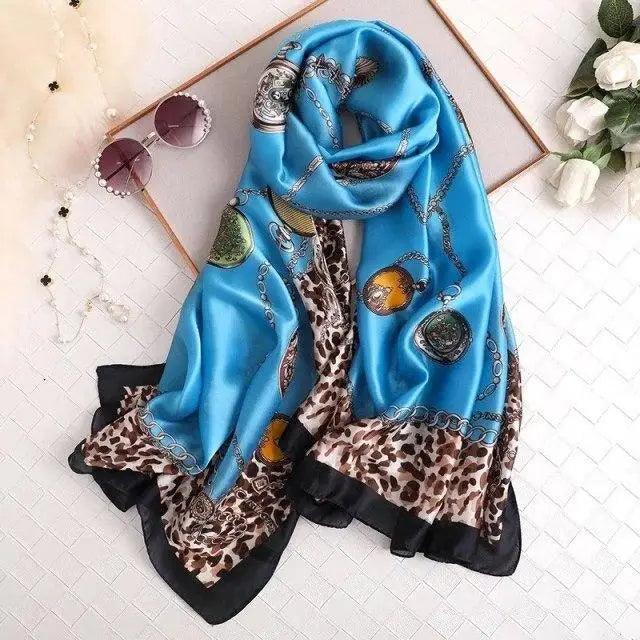 Fashion Silk Scarf Shawl