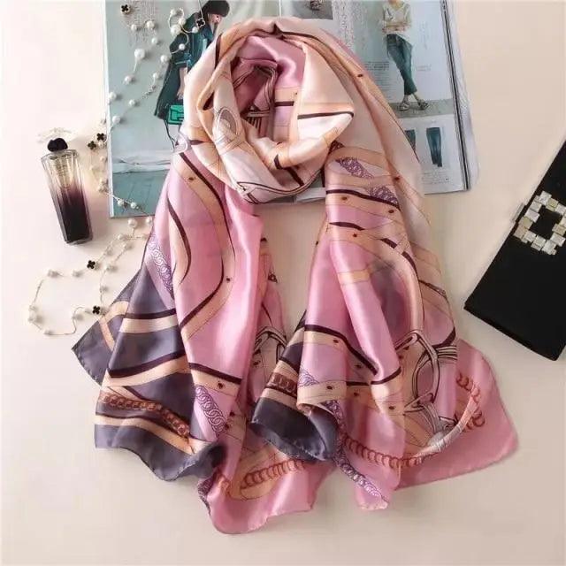 Fashion Silk Scarf Shawl