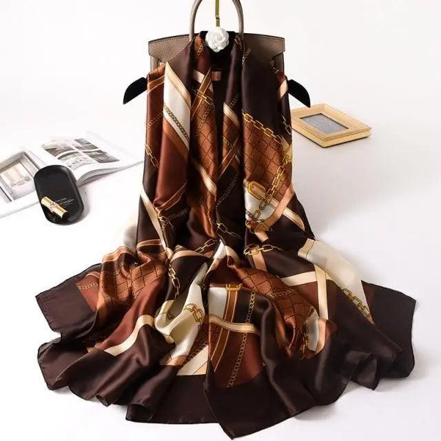 Fashion Silk Scarf Shawl