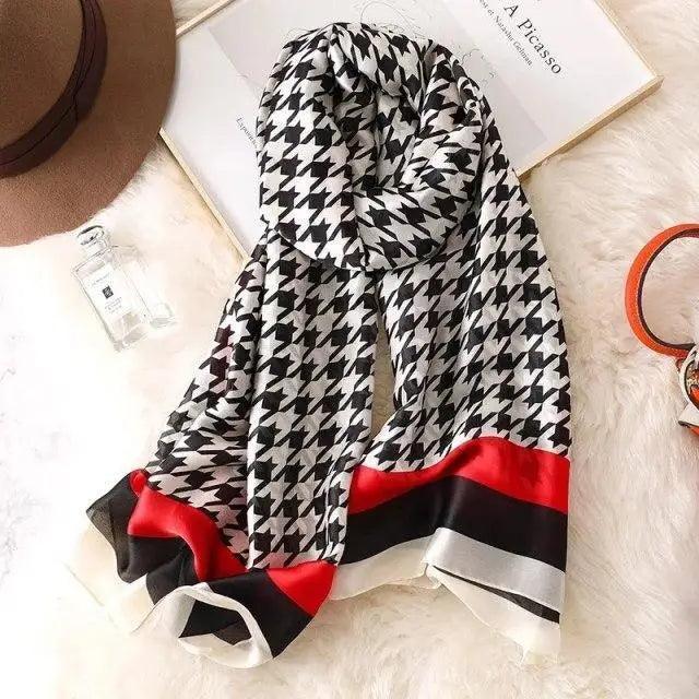 Fashion Silk Scarf Shawl