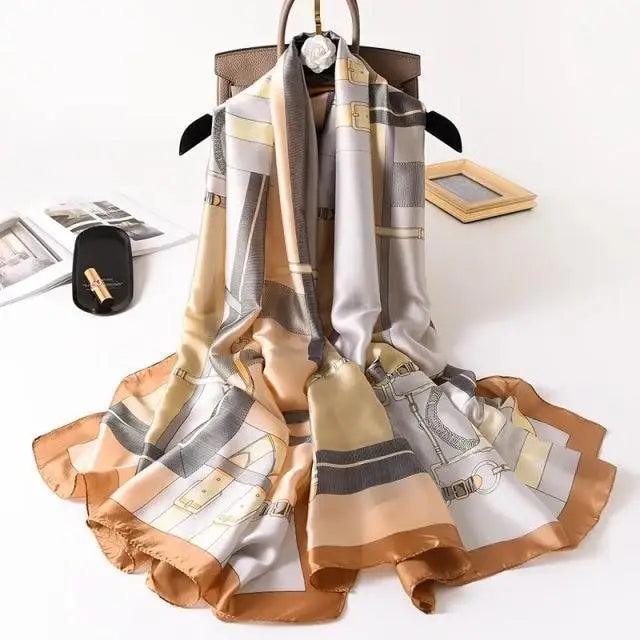 Fashion Silk Scarf Shawl
