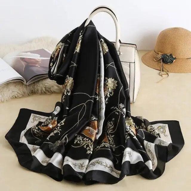 Fashion Silk Scarf Shawl