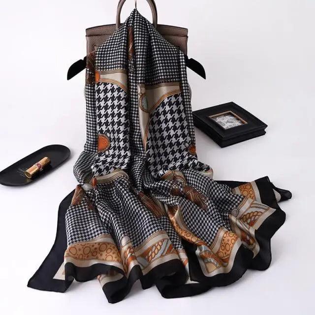 Fashion Silk Scarf Shawl