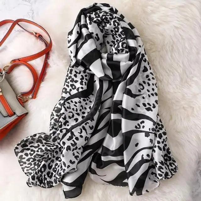 Fashion Silk Scarf Shawl