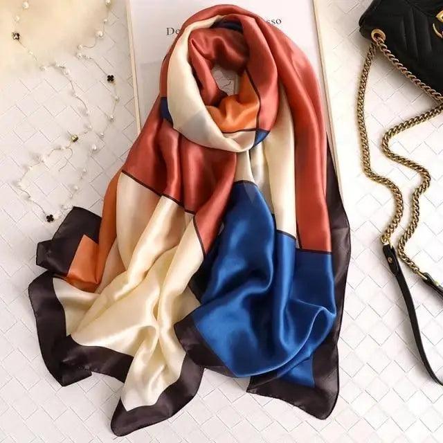 Fashion Silk Scarf Shawl